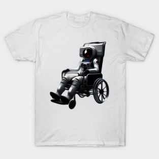Astronaut in a wheelchair T-Shirt